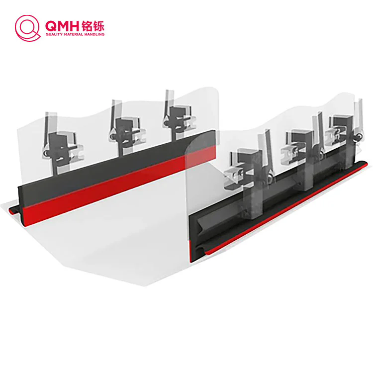 كيف يعمل مطاط التنورة على تحسين أداء الحزام الناقل؟
